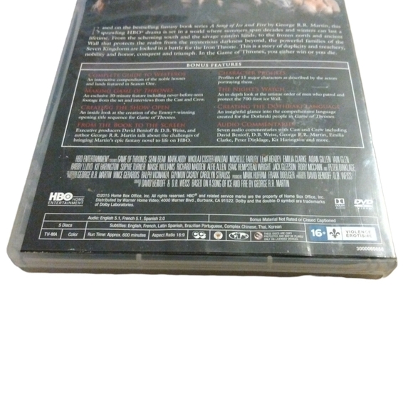 The Game of Thrones Complete First Season DVD collection - Picture 5 of 6